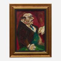 William Gropper (American, 1897-1977) Speaker