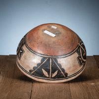 Cochiti Pottery Bowl, with Birds