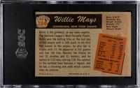 A Group of 1955 Bowman Mickey Mantle and Willie Mays SGC Graded Baseball Cards No. 202 (SGC 4.5 VG-EX+)