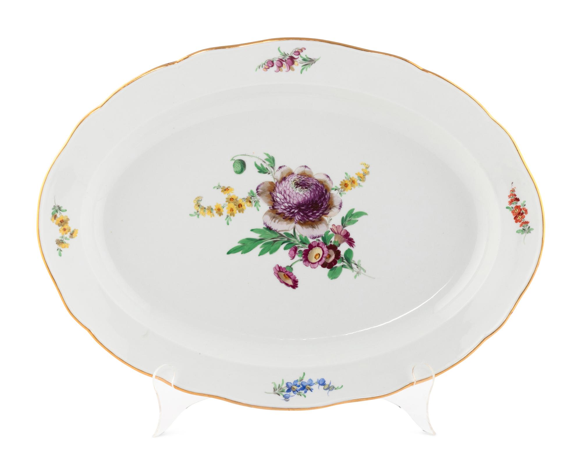 A Meissen Porcelain Platter