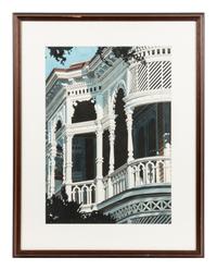 House on Washington- White Porch