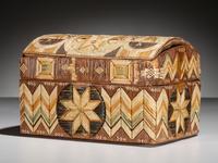 Northeastern Quilled Birchbark Trunk