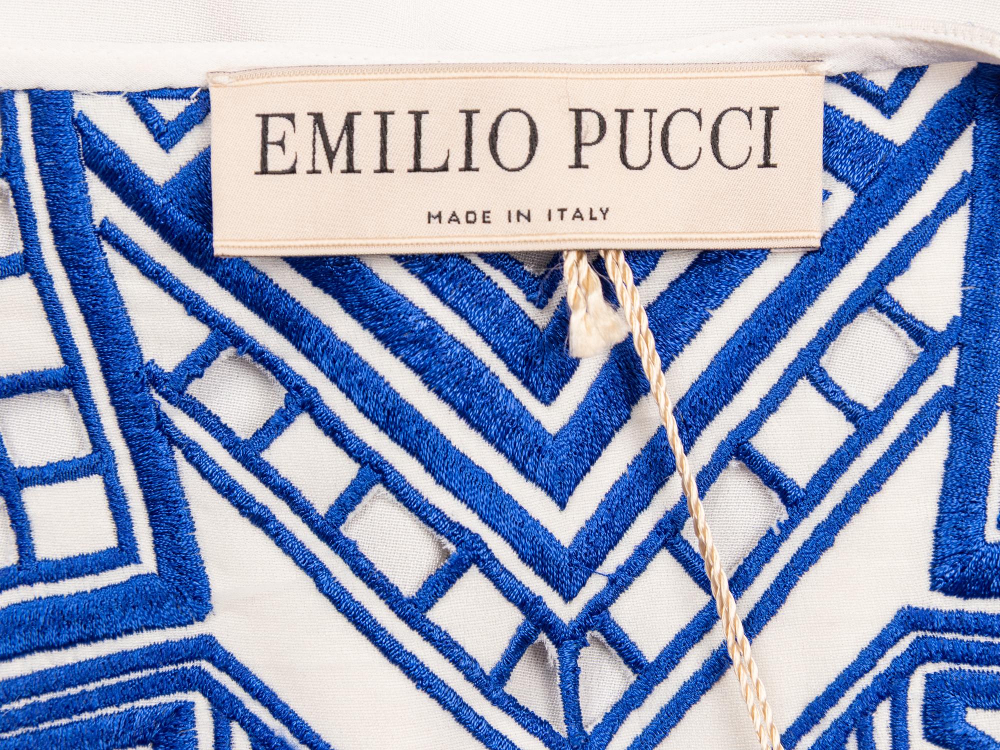 EMILIO PUCCI, EMBROIDERED KAFTAN