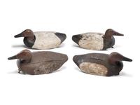 Four Carved and Painted Wood Duck Decoys