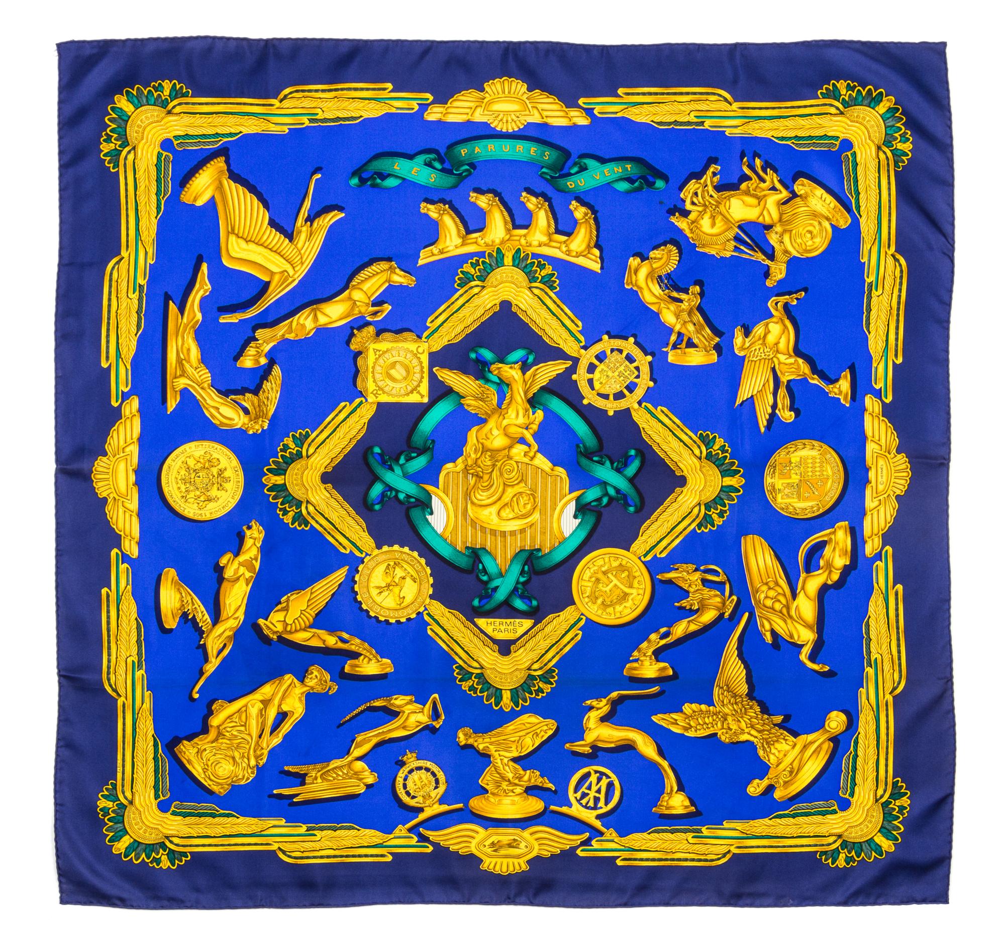 An Hermes 90cm Silk Scarf, 36"x36".