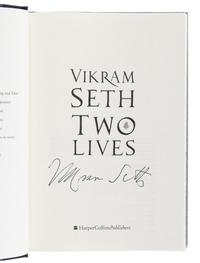 SETH, Vikram (b. 1952). A group of 3 FIRST AMERICAN EDITIONS by Seth, ALL SIGNED, comprising: