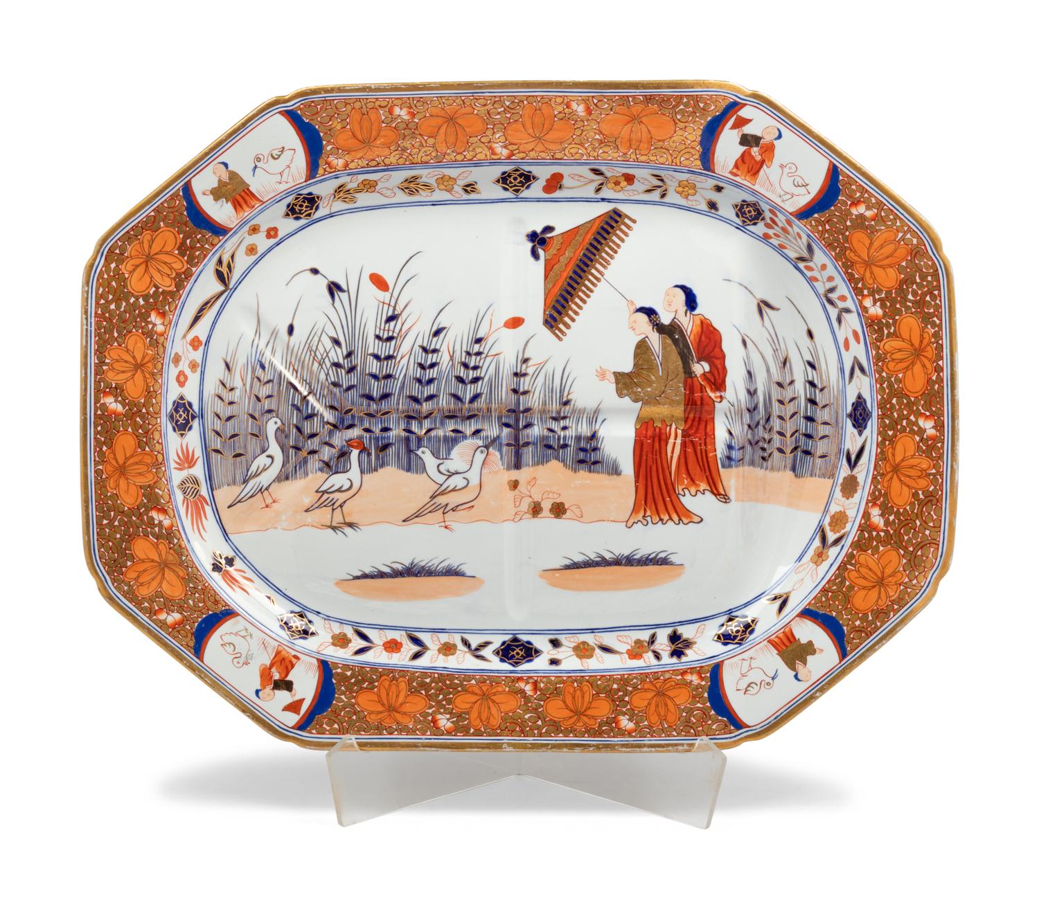 A Set of Three Spode New Stone Graduated Trays