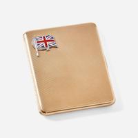 A collection of twenty-one silver and gold cigarette / tobacco, match, and card cases English and American, various makers, various dates ranging from the late 19th to early 20th century