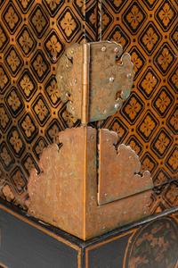 A Japanese Export Lacquer Cabinet on Stand