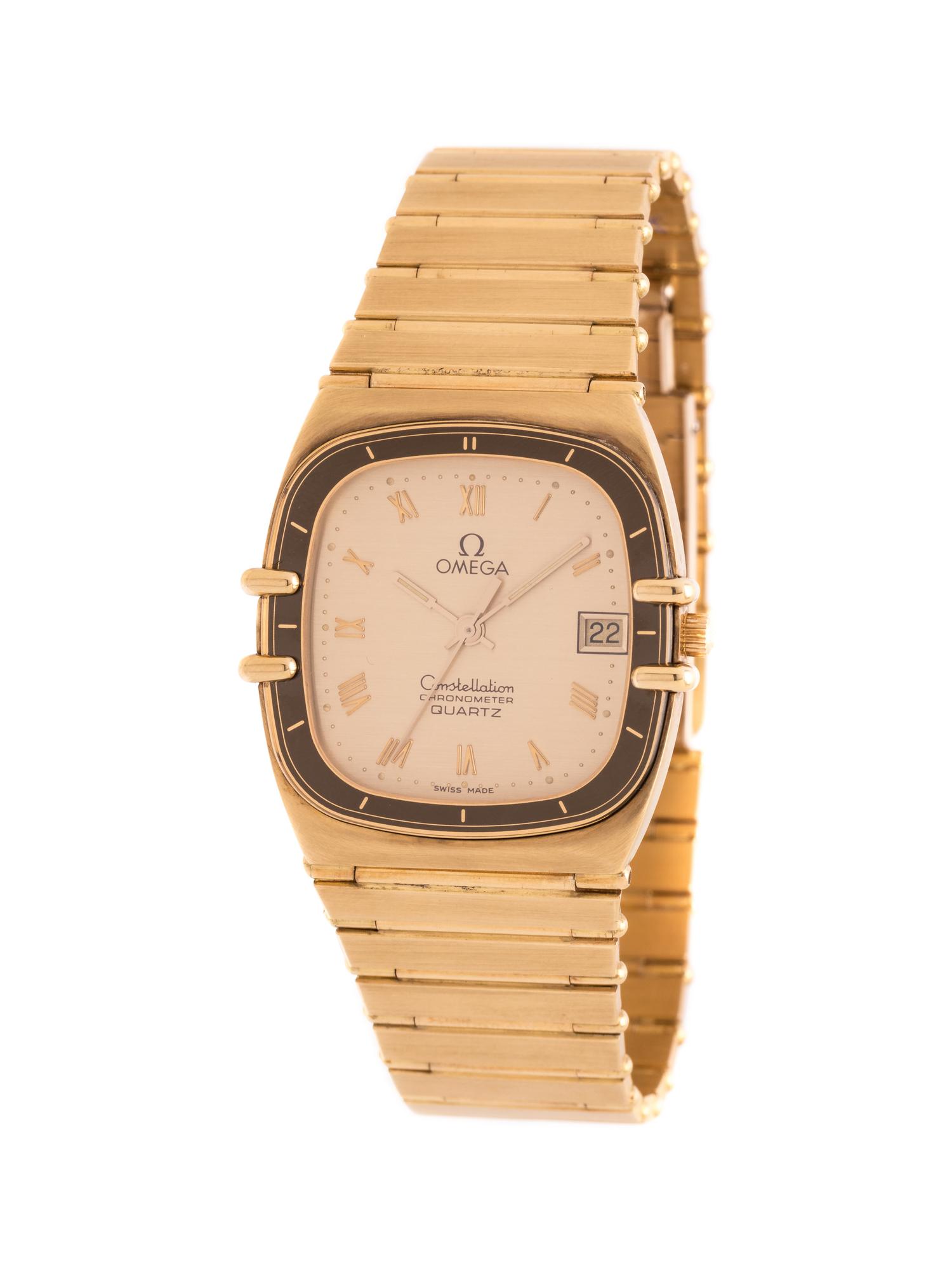 OMEGA, 18K YELLOW GOLD REF. 1431 'CONSTELLATION' WRISTWATCH