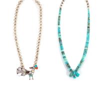 Two Southwestern Necklaces Length of largest 15 inches