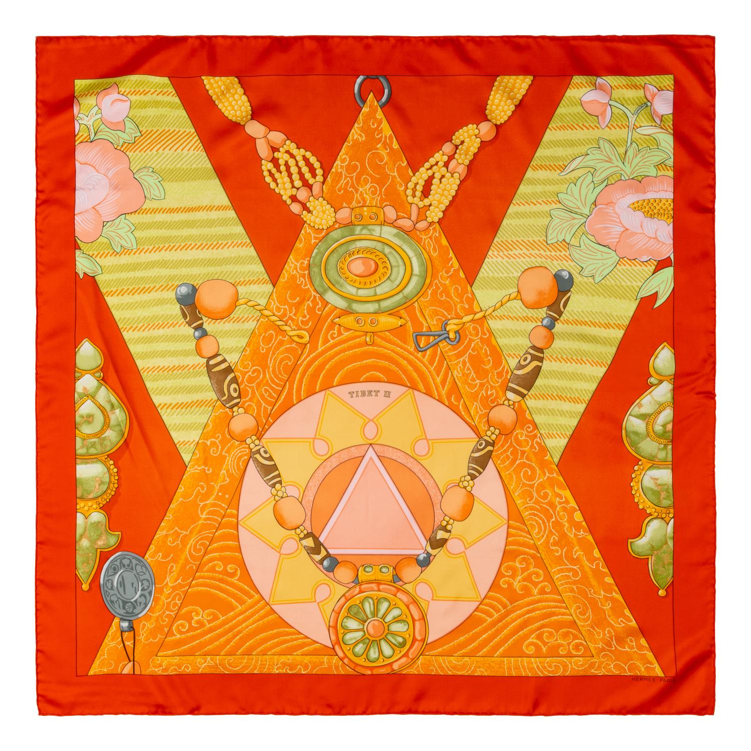 A Group of Three Hermès Scarves