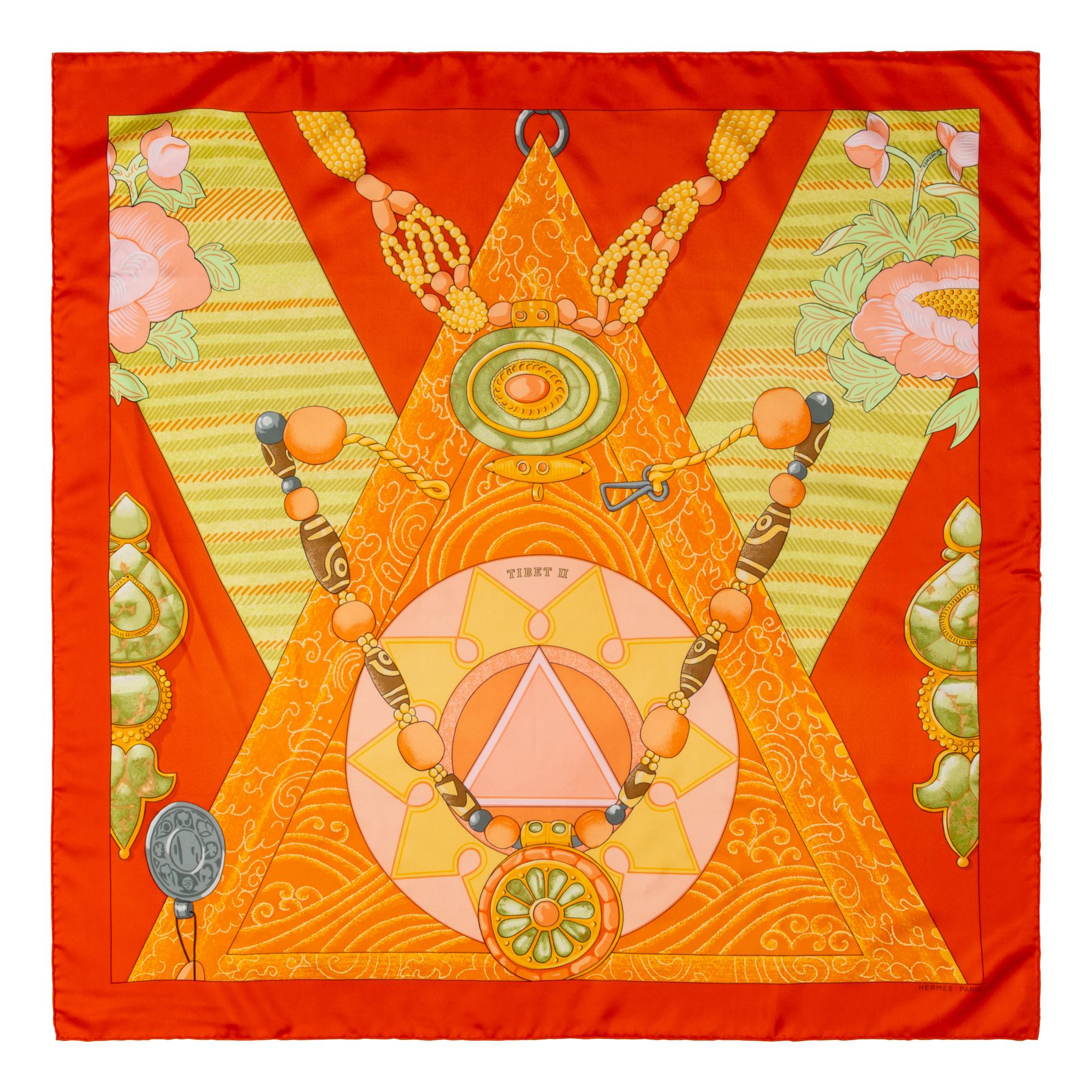 A Group of Three Hermès Scarves