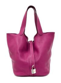 An Hermes Tosca Taurillon Clemence Picotin Lock GM Handbag, 10.5" x 10.5" x 8.5".