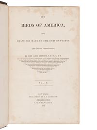 Audubon, John James. The Birds of America, from Drawings Made in the United States and their Territories