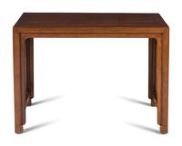 A Chinese Walnut Table, 20th Century — 二十世紀 胡桃木方桌