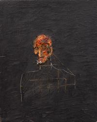 Lesley Dill, (American, b. 1950), Man with Birds, 1986 Man with Fear, 1986 and Man with Head Support II, 1987