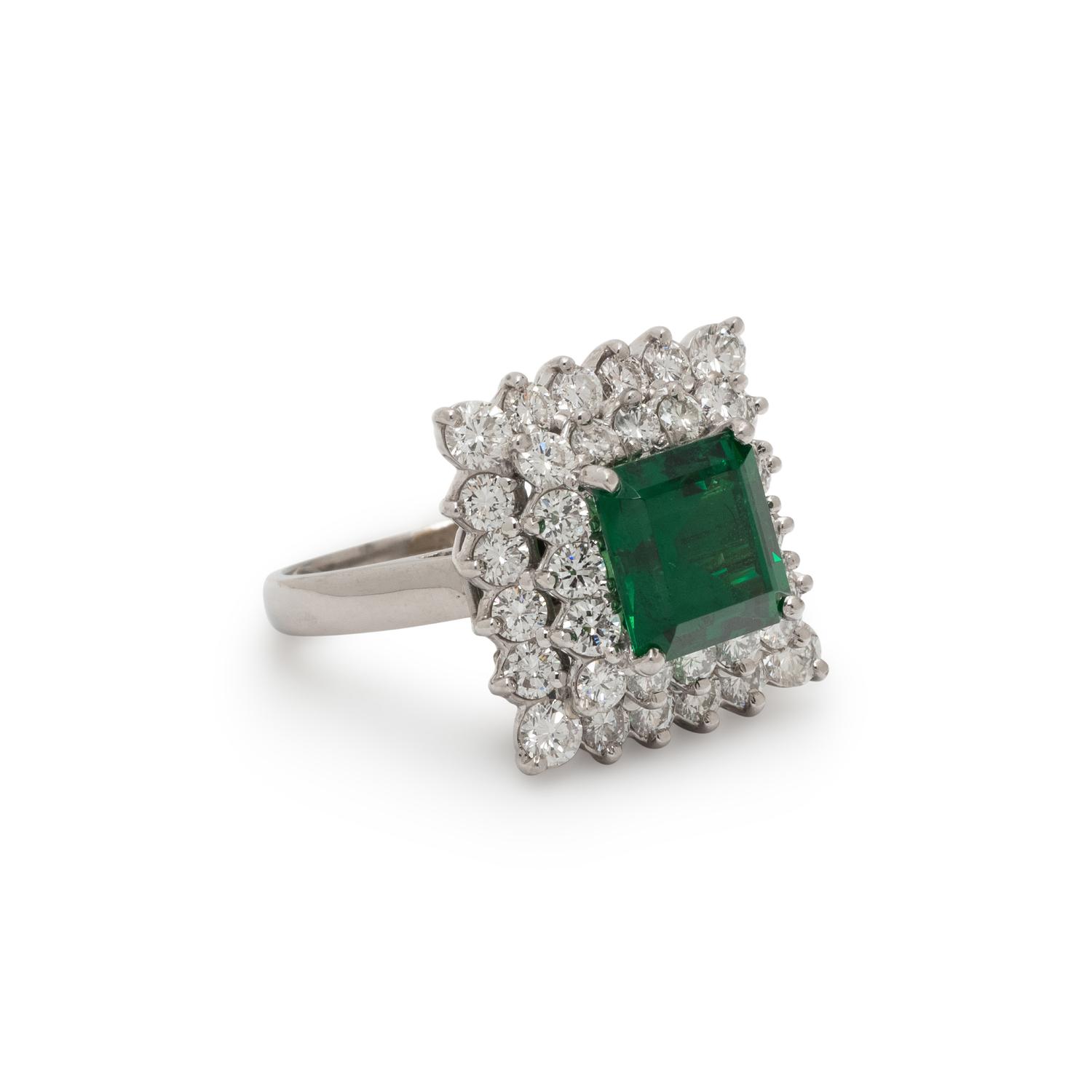 TSAVORITE GARNET AND DIAMOND CONVERTIBLE PENDANT RING