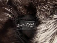 Silver-Tip Fox Fur Coat