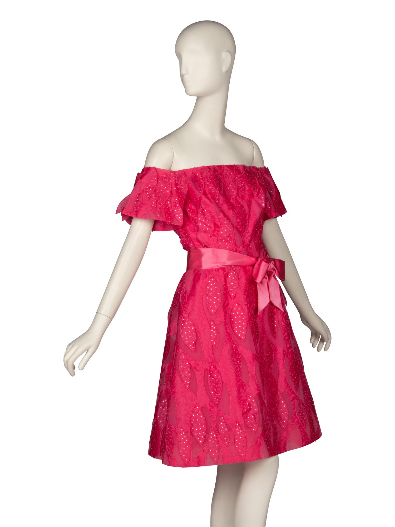 Arnold Scaasi Cocktail Dress, 1980s