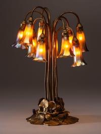 Ten-Light Lily Lamp