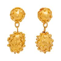 Jean Mahie, Gold Earclips