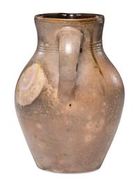 An E. H. Merrill Stoneware Pitcher
