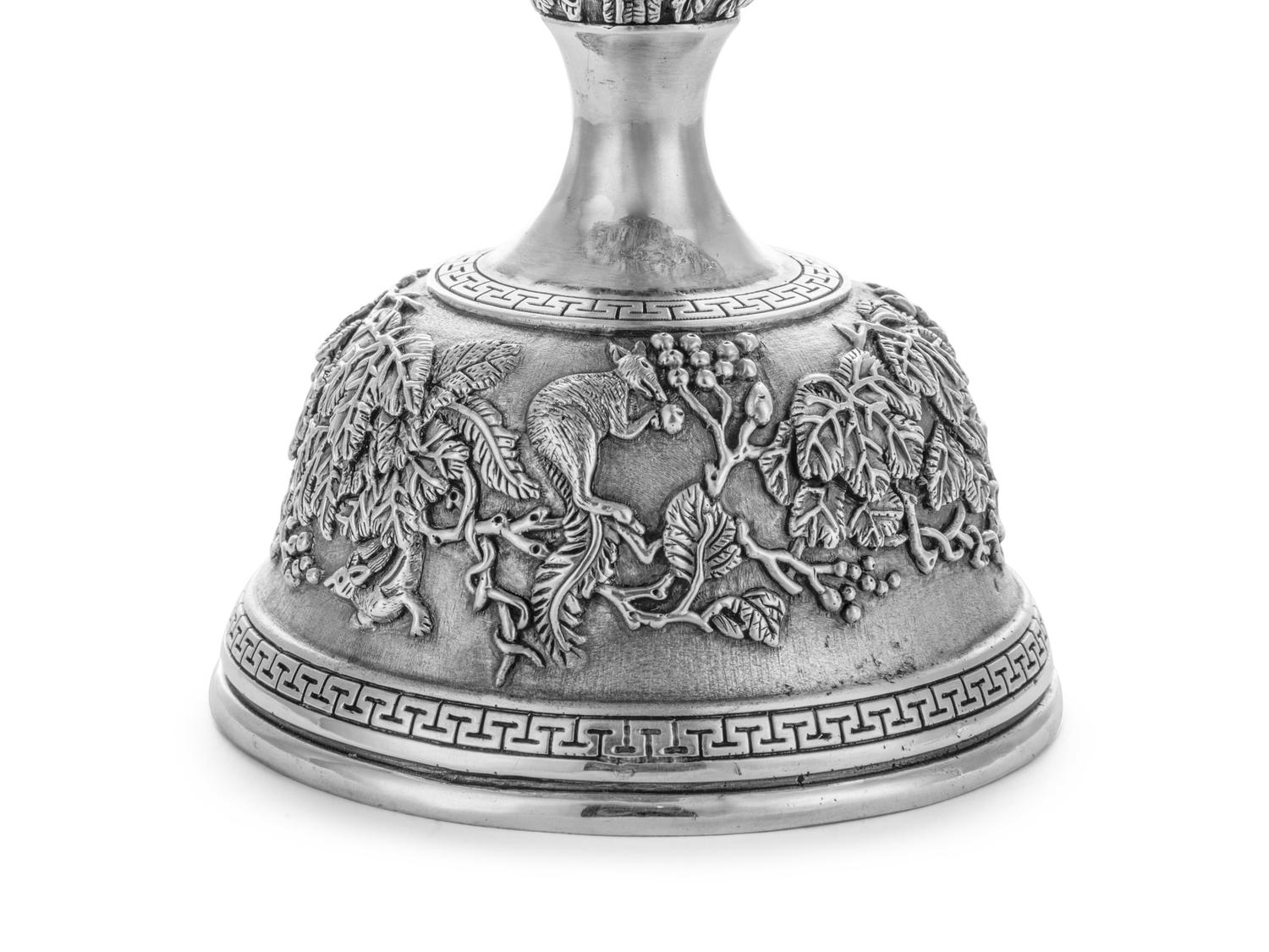 A Chinese Export Silver Tazza