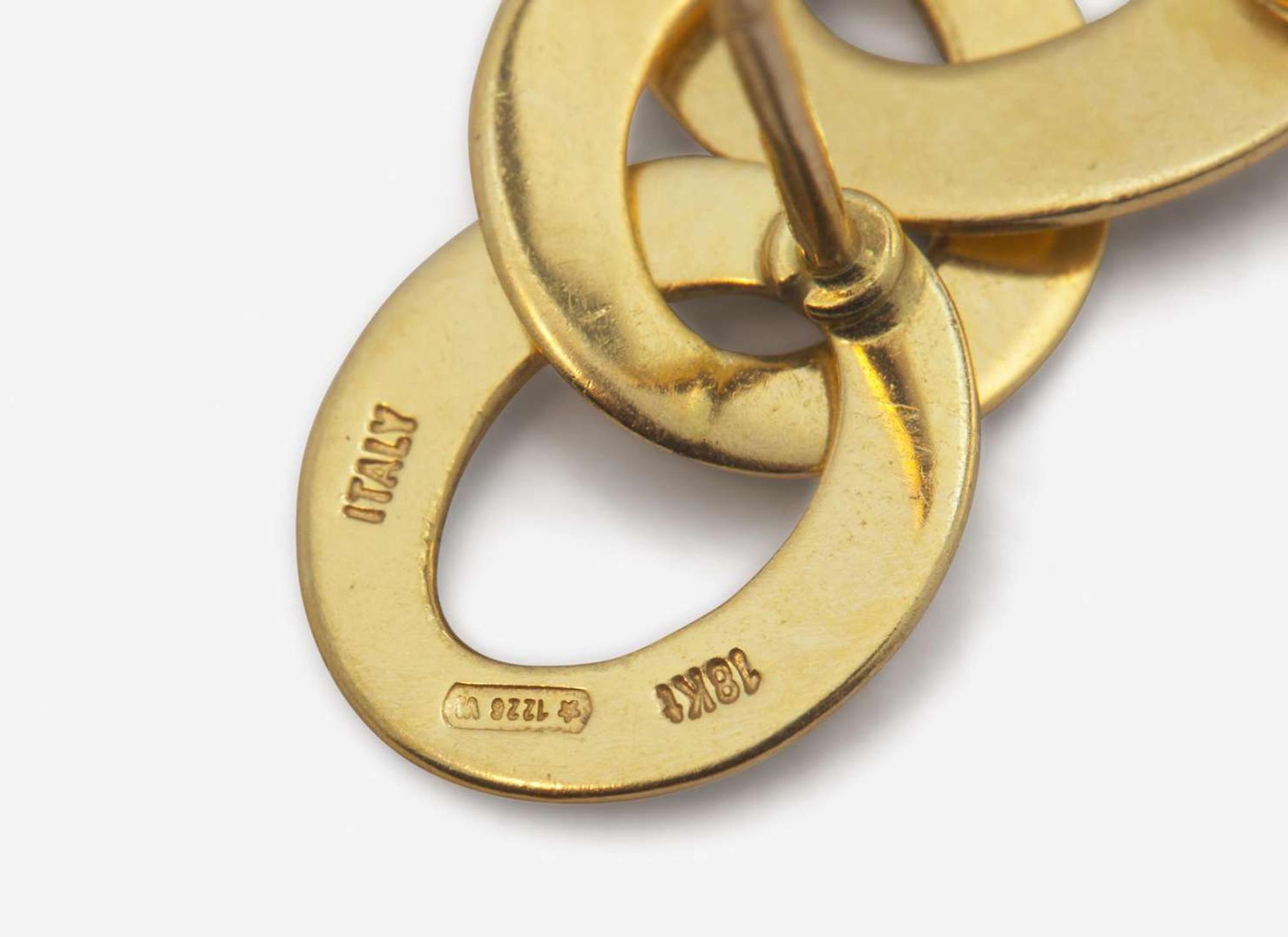 A Matching Set of Roberto Coin Earrings and Necklace