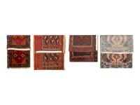 Four Persian Wool Area Rugs