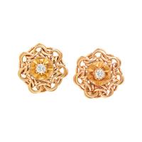 DIAMOND CLIP EARRINGS