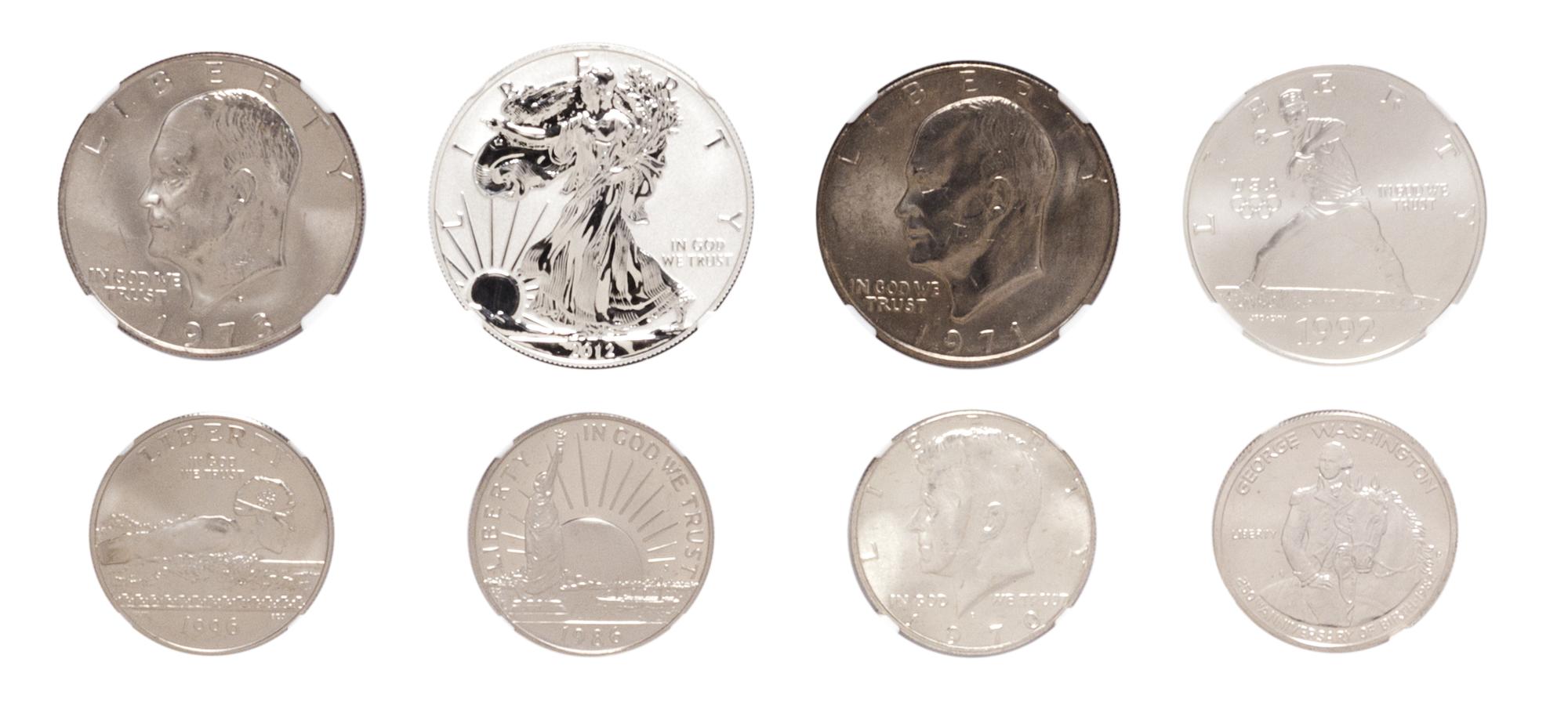 A Group of Fifteen United States Coins — 100 GREATEST U.S. MODERN COINS 2ND EDITION