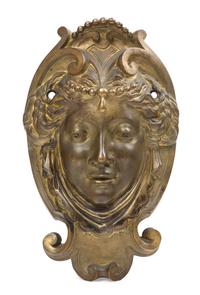 A French Gilt Bronze Applique Height 14 1/2 inches. — 19TH CENTURY