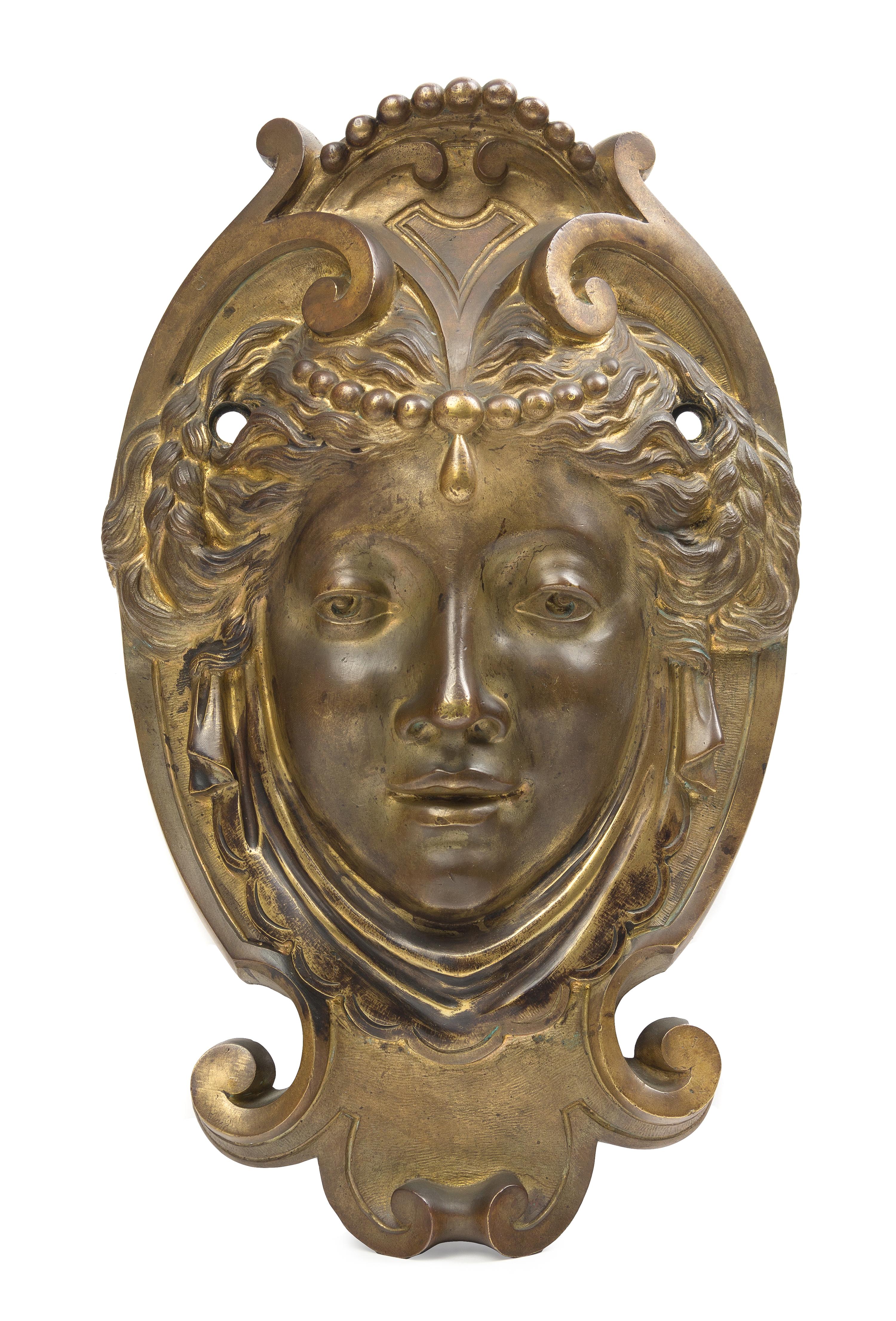 A French Gilt Bronze Applique Height 14 1/2 inches. — 19TH CENTURY