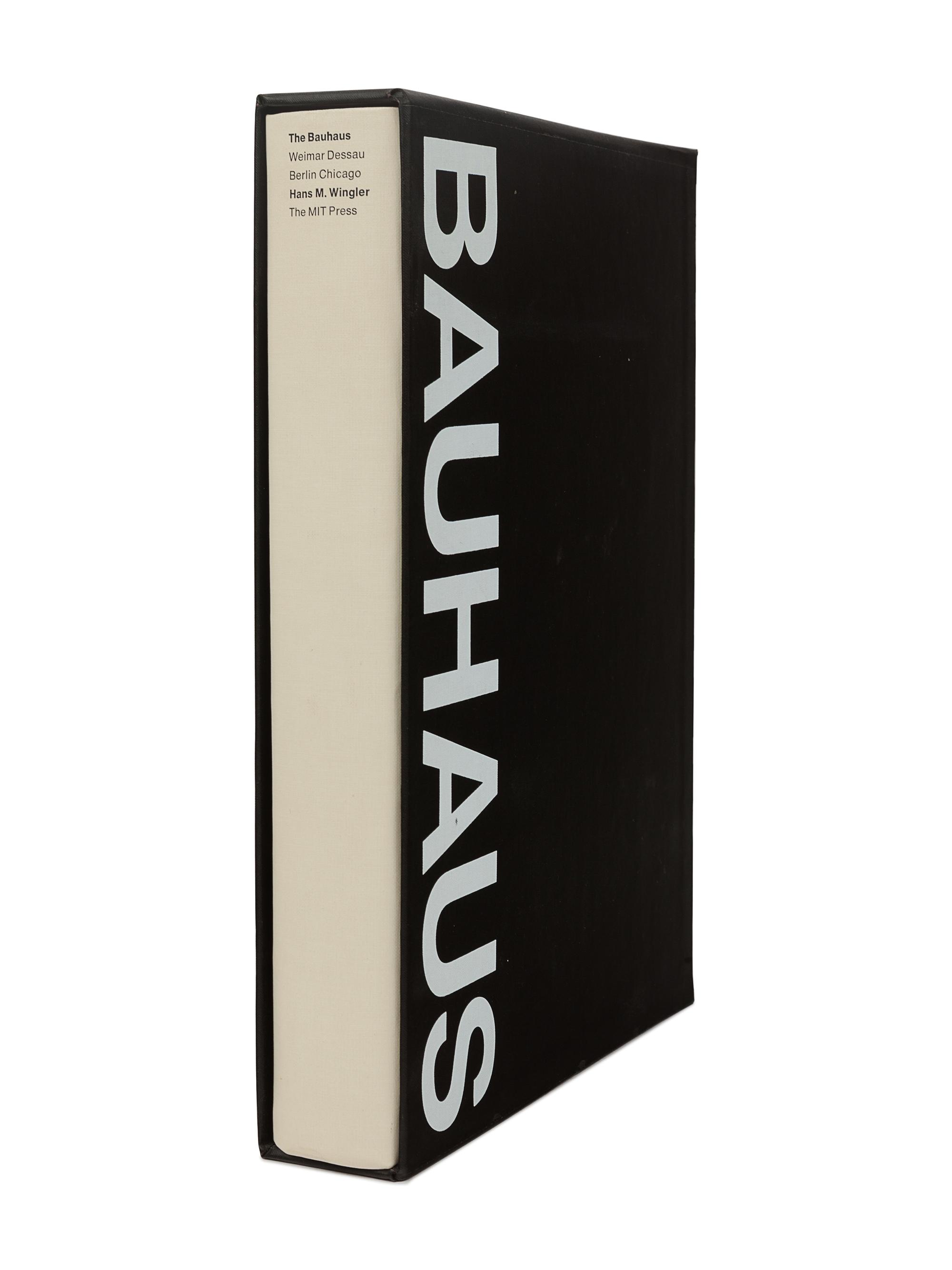 WINGLER, Hans M. (1920-1984). The Bauhaus: Weimar, Dessau, Berlin, Chicago. Cambridge, MA and London: The MIT Press, 1969.