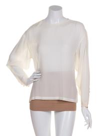 A Chanel Celery Cashmere Twin Set, Size 38.