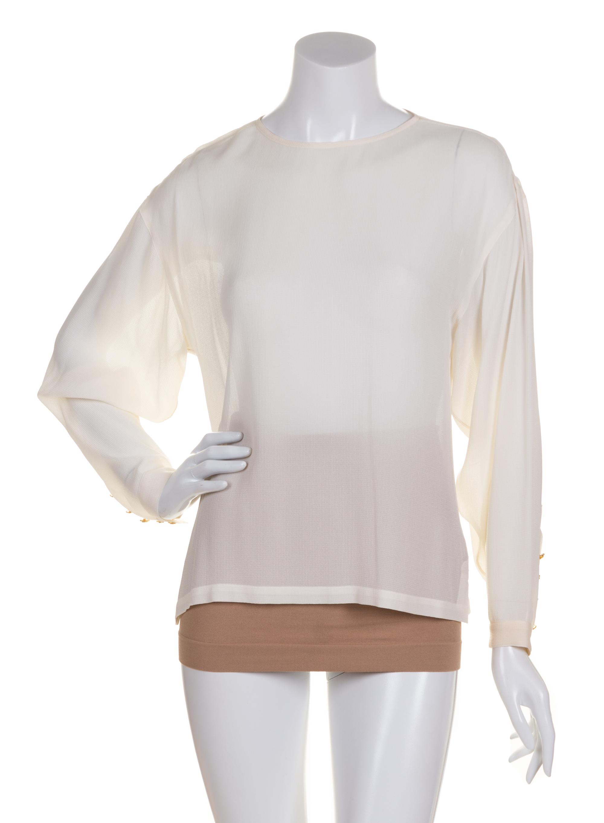 A Chanel Celery Cashmere Twin Set, Size 38.