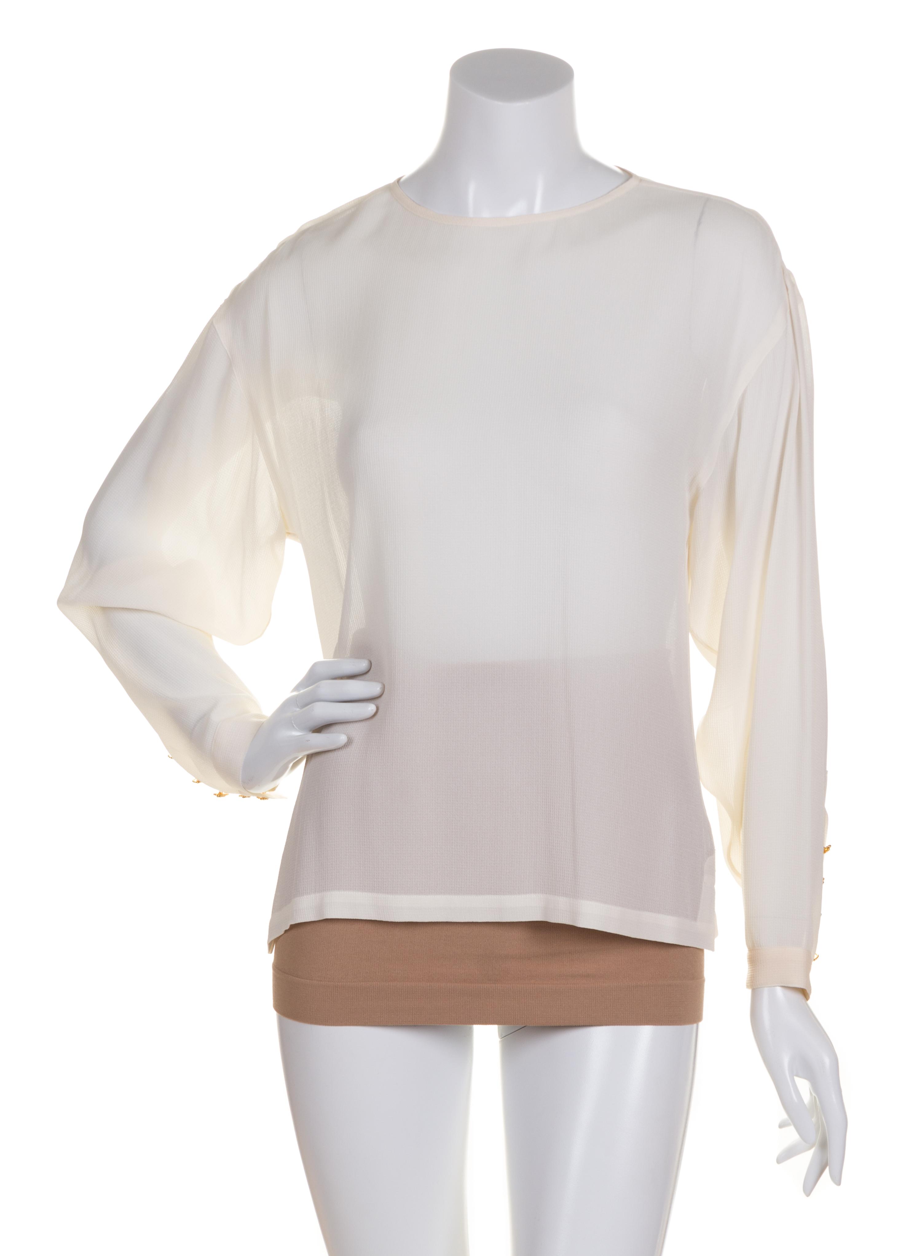 A Chanel Celery Cashmere Twin Set, Size 38.