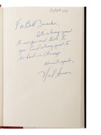 (Books) A group of 8 autographed books by writers, authors, and directors, comprising: