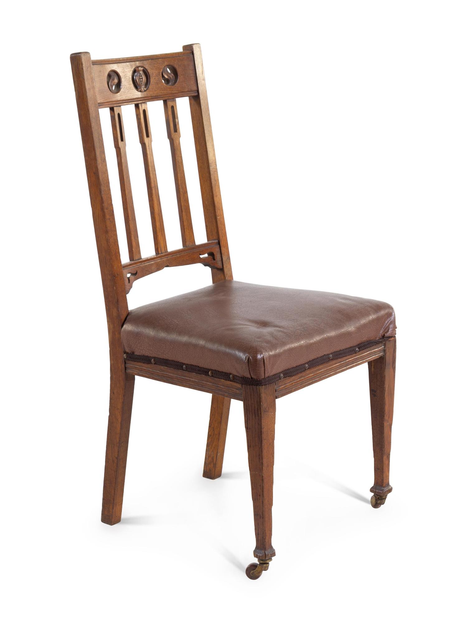 A Set of Six Arts and Crafts Side Chairs
