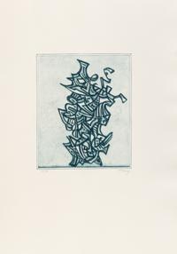 Mark Tobey, (American, 1890-1976), A group of 5 prints: They've Come Back II, 1971 Divertimento, 1971 Glowing Fall, 1975 Liberation, 19