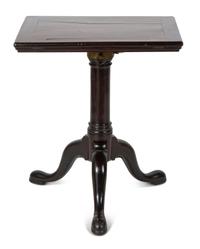 A George III Style Mahogany Adjustable Reading Table — 19TH CENTURY