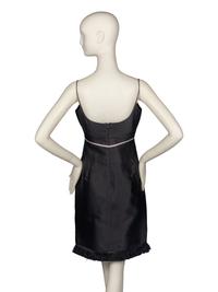 Ralph Rucci Cocktail Dress with Fringe