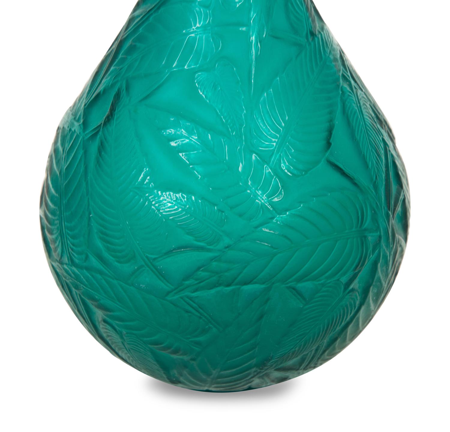 A Rene Lalique Sauge Vase