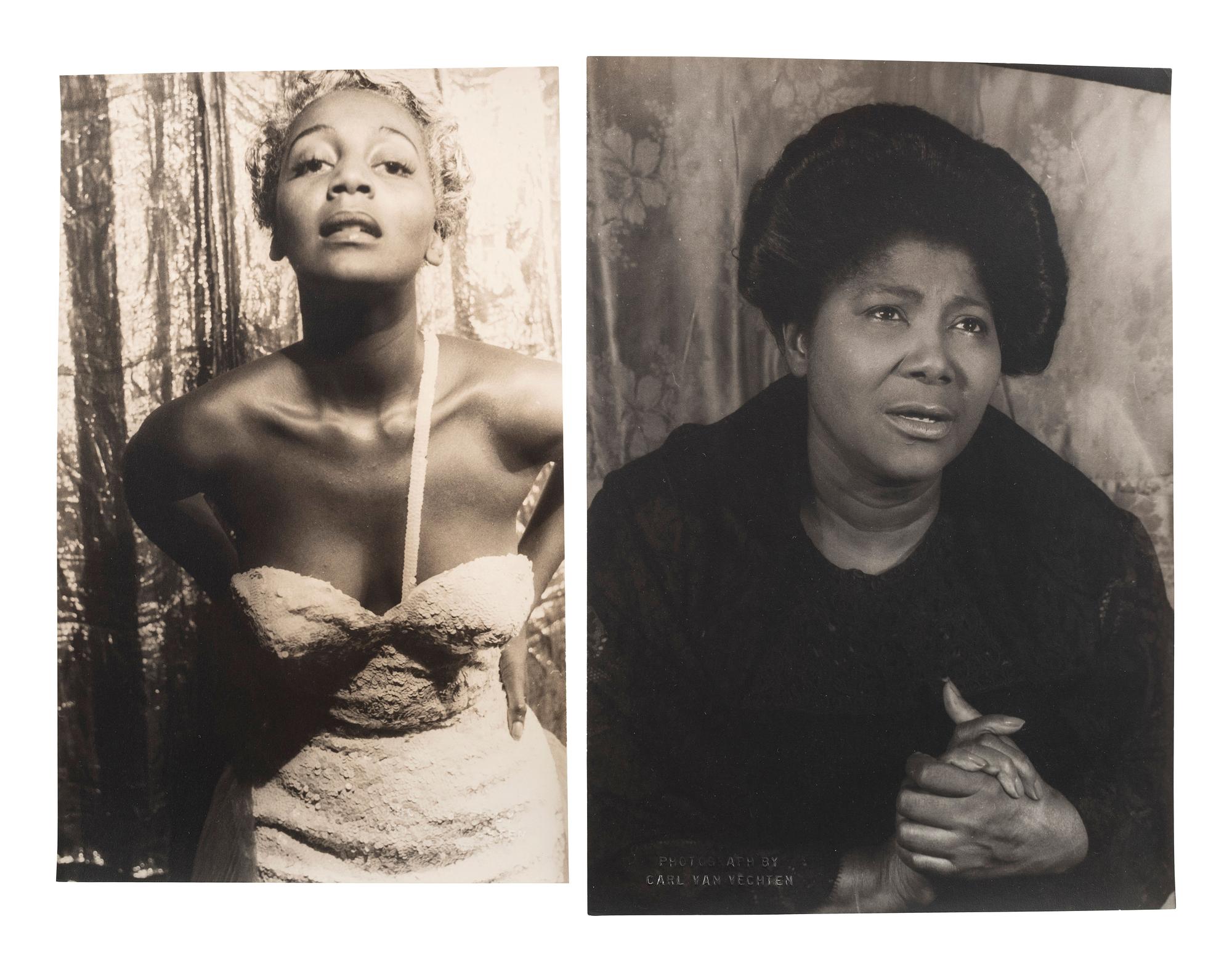VAN VECHTEN, Carl (1880-1964). A group of 4 silver gelatin prints, comprising: