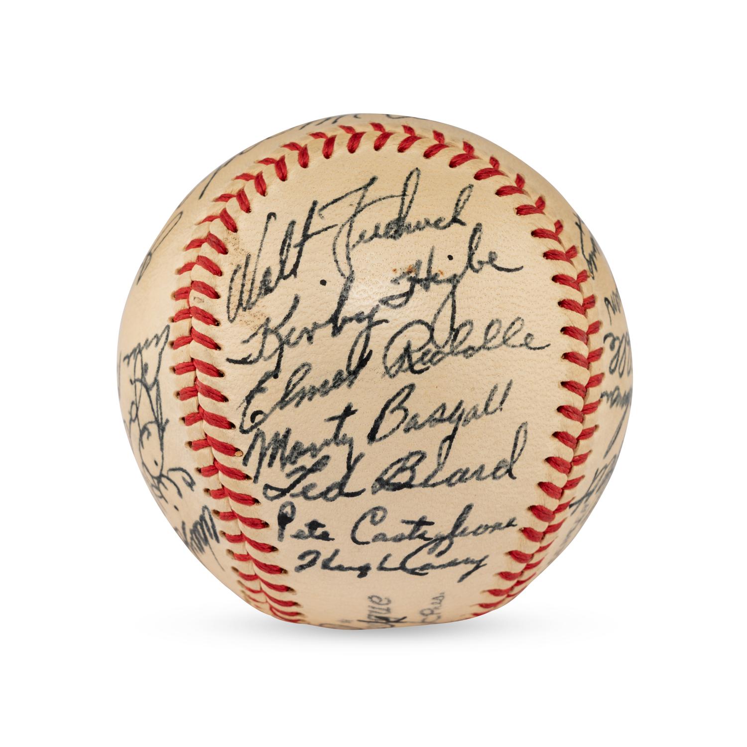 A 1949 Pittsburgh Pirates Team Signed Autograph Baseball (Beckett Authentication Services)