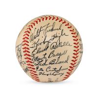 A 1949 Pittsburgh Pirates Team Signed Autograph Baseball (Beckett Authentication Services)