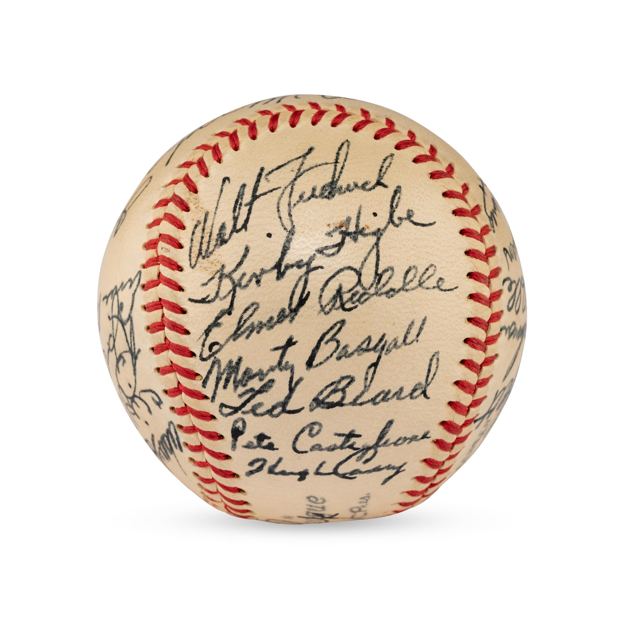 A 1949 Pittsburgh Pirates Team Signed Autograph Baseball (Beckett Authentication Services)
