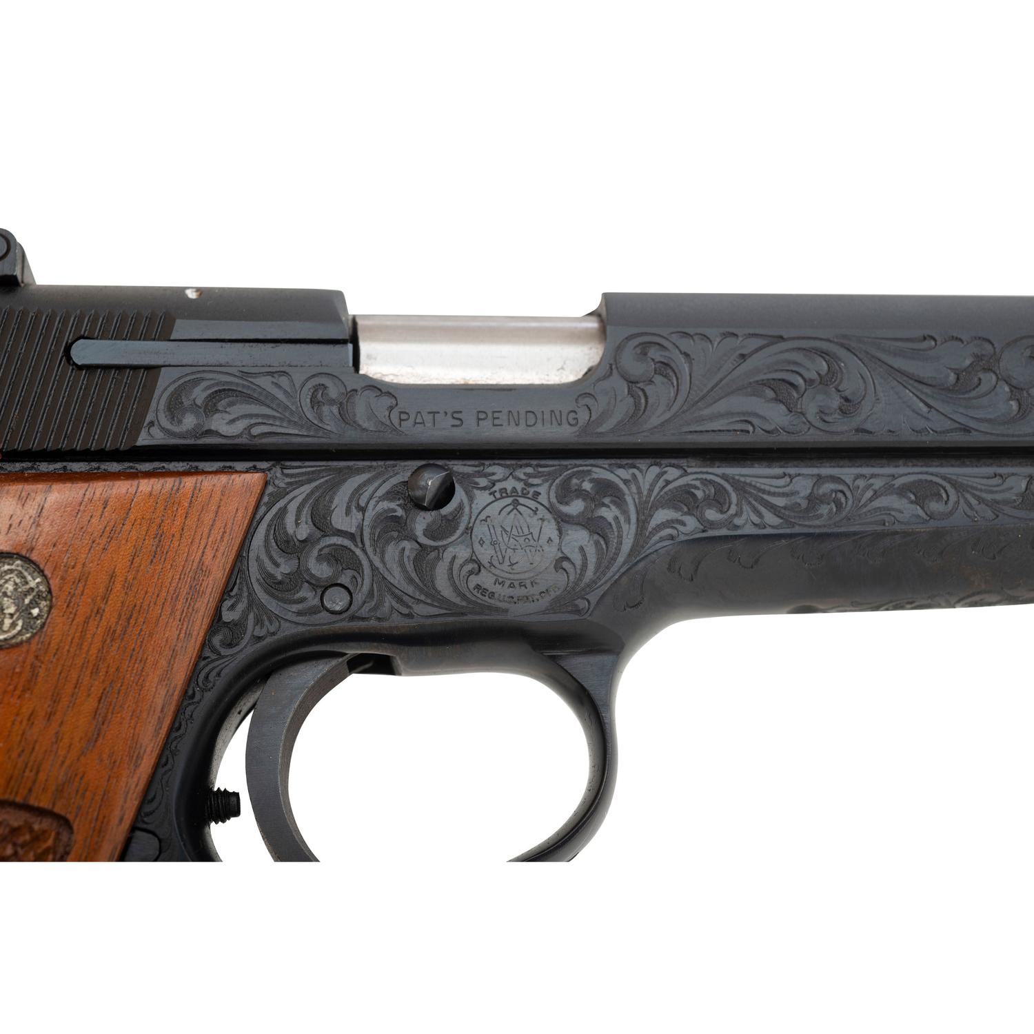 *Factory Class A Engraved Smith & Wesson Model 52-2 Pistol in Factory Box