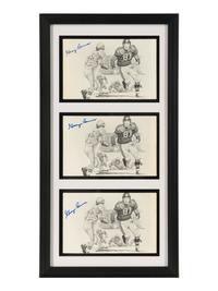 Collection One of Personal Items from Chicago Bears and Notre Dame Legend George Connor